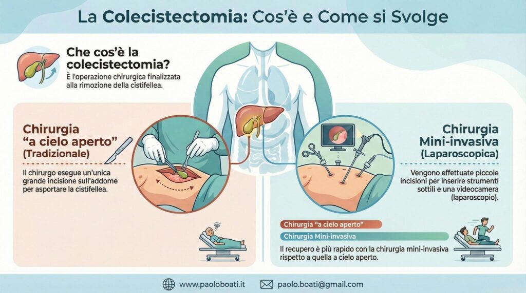 colecsitectomia, intervento colecisti
